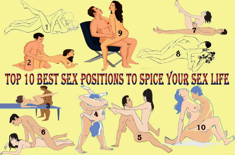 10 Best Positions - TOP 10 Best Sex Positions to spice your sex life - kolkatanight.com